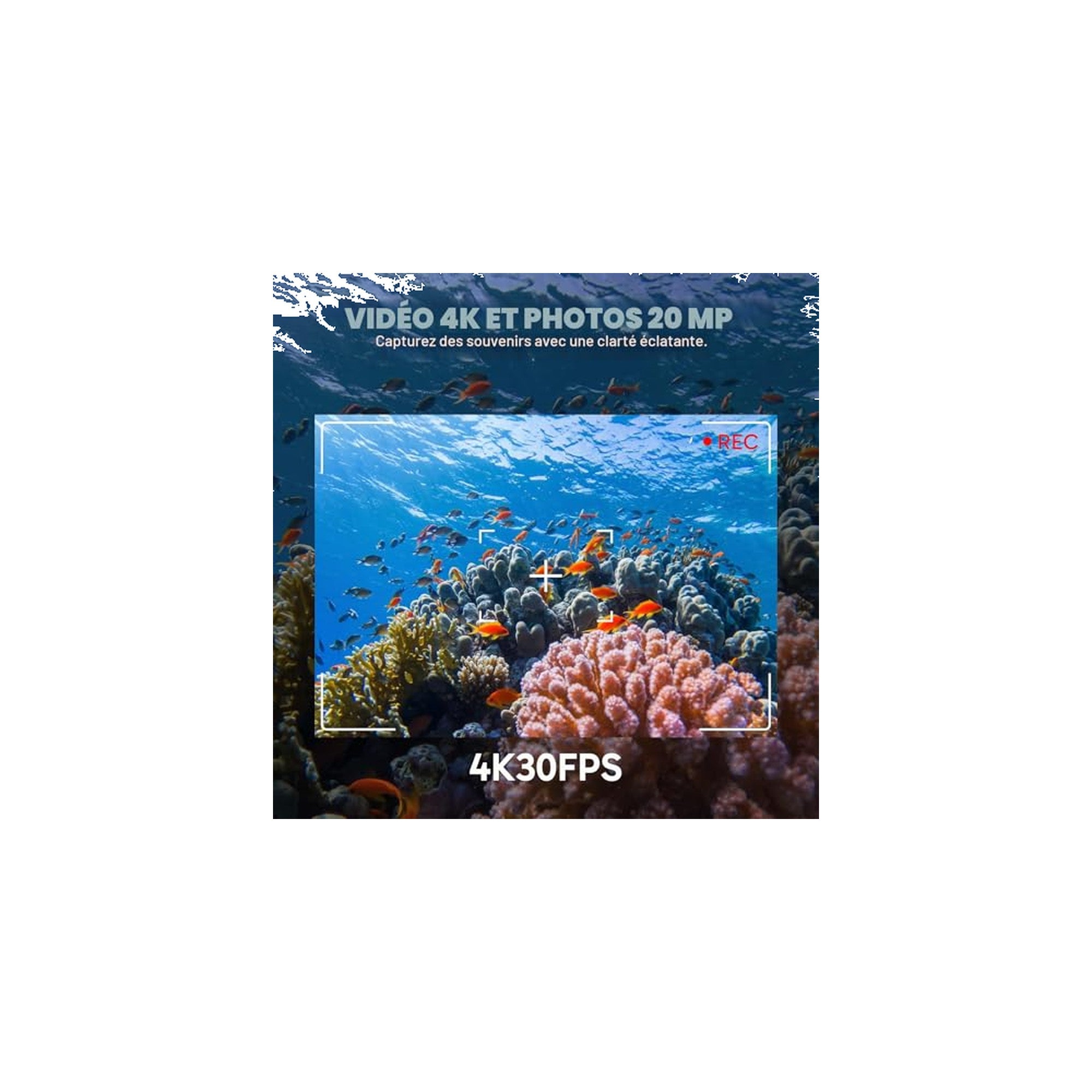 Caméra sous-marine AKASO EK7000 Pro