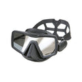 Masque de chasse sous-marine Omer Apnea monoverre à verres miroir et jupe noire
