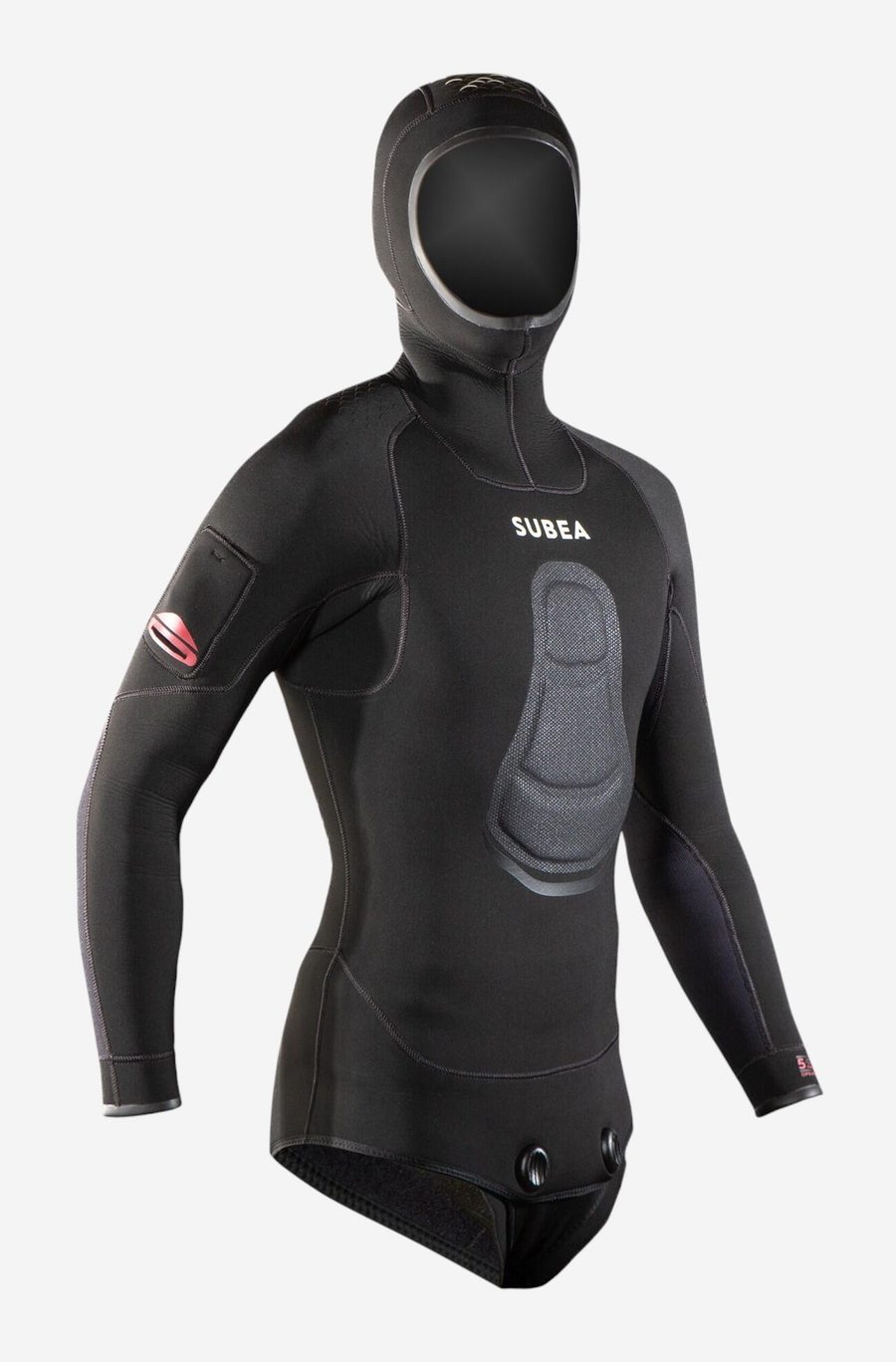 Veste de chasse sous-marine Subea SPF 900 en néoprène refendu 5 mm
